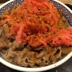 Yoshinoya - 牛丼肉増し540円