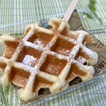 猊鼻舟下り観光センター - ワッフル（150円）