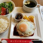 Nihonshu Baru Ando Kafe Sakanoshita No Orize - デミグラスソースのハンバーグ