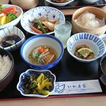 いか本家 いそ浜別館 - いか活造り定食