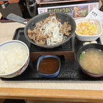 吉野家 - 鉄板牛カルビ定食