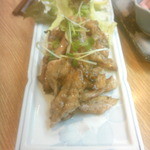 九 - せせりの網焼き