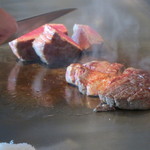 横浜なだ万 - ステーキ