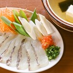 Fresh fish shabu shabu