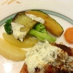 レストラン　アビーハウス1990 - 有頭海老の海老フライ