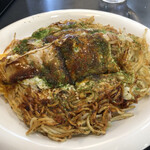 Okonomiyaki Happou - そば肉玉700円