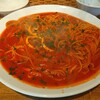 元祖 パスタ食堂 - あさりと烏賊のトマトソースパスタ、1.5倍（税込1,380円）