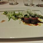 リストランテ カノフィーロ - 平取産肥育経産牛サーロインのグリーリア