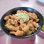 Tatsumakiken - セットのもつ煮丼