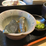 旬彩 Kiaji - 小鉢は茄子の煮物