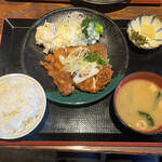 Toriya Ebisu - 油淋鶏定食1000円