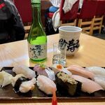 Suke sushi - 地物にぎり　2750円