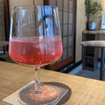 クラフト酒場 高角 - バラのノンアルカクテル