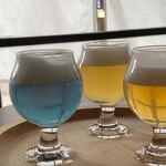 クラフト酒場 高角 - 3種の生ビール飲み比べセット