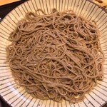 Soba Sei - 「天ぷらもり大盛り」（1,450圓）の十割蕎麥大盛。頗るかをり豐かです。