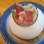 和 ささら - お刺身またはカルパッチョで、１人後者選択