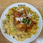 デリー - タンドーリチキンドライカレー