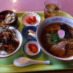 こま食堂 - ラーメンランチ（Cセット）
