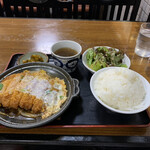 そば処　浅野屋 - カツ煮定食