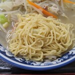 幸来軒 - タンメンの麺