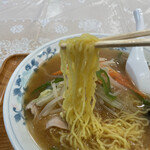 谷村食堂 - 細麺です。