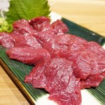 喰間 - 福島会津産桜肉赤身の刺身