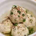 波へい - とり団子