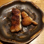 焼鳥 市松 - 皮つきせせり。