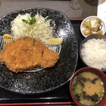 TONKATSU GINZA BAIRIN - 黒豚ロースカツ定食