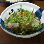 Shunsaiya Ichi - スジ煮込み。柔らかくて美味しい。
