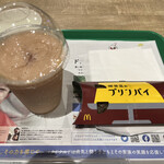 マクドナルド - もものスムージー、喫茶店のプリンパイ