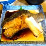 大衆割烹 三州屋 - 銀むつ照焼定食￥980　2013.8.6