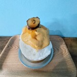 青山商店 - 安納芋かき氷(エスプーマなし)