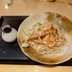 Tempura Jyuuwari Soba Shinjirou - おろし十割蕎麦（1.5人前）　638円＋110円