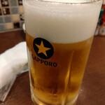 やきとん 大喜利 - 生ビール(クーポンで100円)