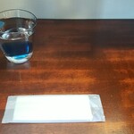 キッチン ブルー グローブ - テーブルセット