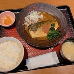 大戸屋 - さばの味噌煮定食(920円)