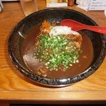 めん酒場 あんぽんたん - 牛すじ煮込みカレー