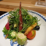 神保町 傳 - 25年8月　傳サラダ