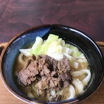 たかちゃんうどん - 肉うどん普通（450円）