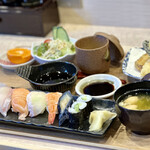 寿司海鮮和食処やますい - 寿司定食1,980円税込