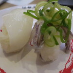 かっぱ寿司 - ヤリイカとゲソの合盛り