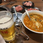 焼肉 ホルモン 牛繁 - 肉質よりもスープの出来の方を重視してしまう