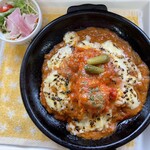 ほっこり桜カフェ - 焼きカレー