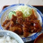 オルゴール - 料理写真:チキンカツ定食