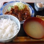 オルゴール - チキンカツ定食
