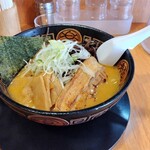 Misoramen Toomiya - 合わせ味噌ラーメン　800円（大盛無料）