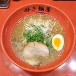 Sukimenya - 博多豚骨ラーメン（680円）