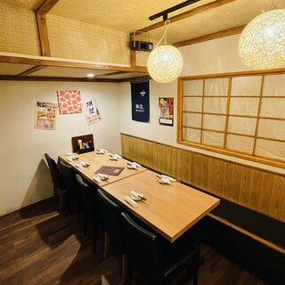 [Completely equipped with private rooms] OK for reserved banquets and entertainment! A store full of Japanese flavor