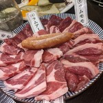 Azabu No Hitsuji - 羊肉５種！盛り合わせ